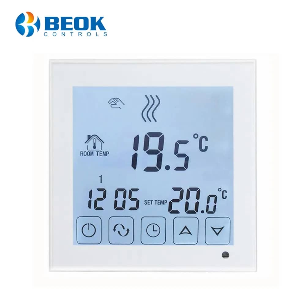 Beok BOT-323W Smart Thermostat for Gas Boilers and Water-Based Underfloor Heating