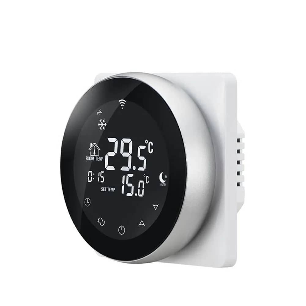 Beok TGR87WiFi-EP Wi-Fi Thermostat for Electric Underfloor Heating – Anti-Freeze Function, Scheduling, Smartphone Control