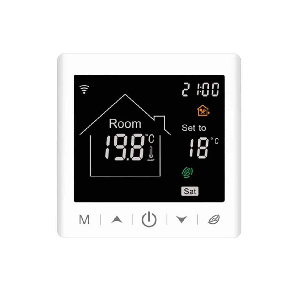 BeOk Wi-Fi Thermostat for Gas Boilers and Underfloor Heating – TR9B-WIFI-WPB