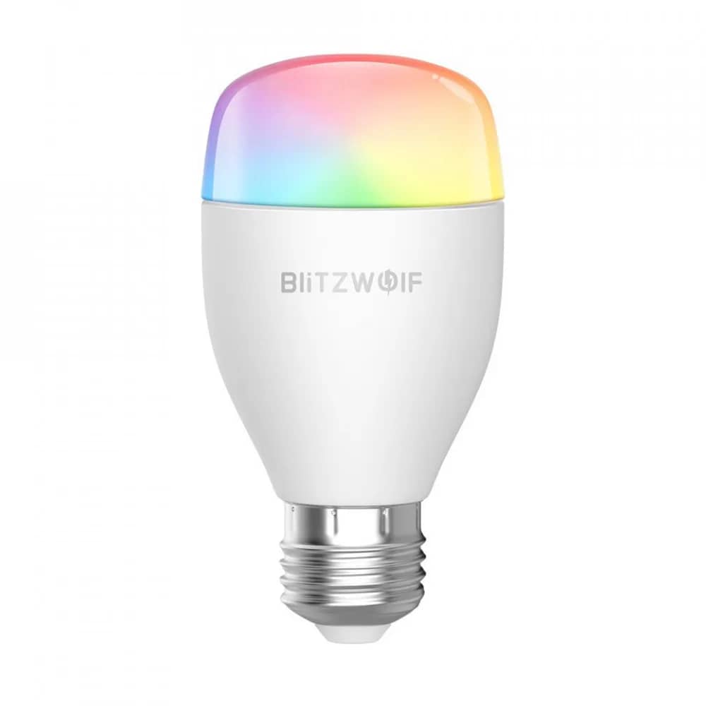 BlitzWolf BW-LT27 Smart Wi-Fi LED Bulb – E27, 9W, 850 lm, RGB, Voice Control