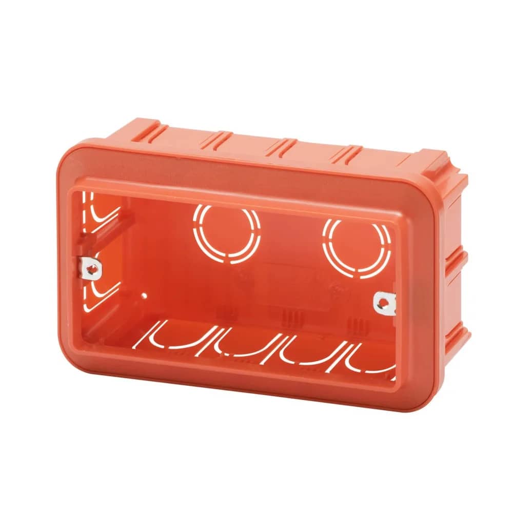 Gewiss GW 24404 ST 4 Module Flush-Mounted Back Box – Livolo Compatible, Italian Standard