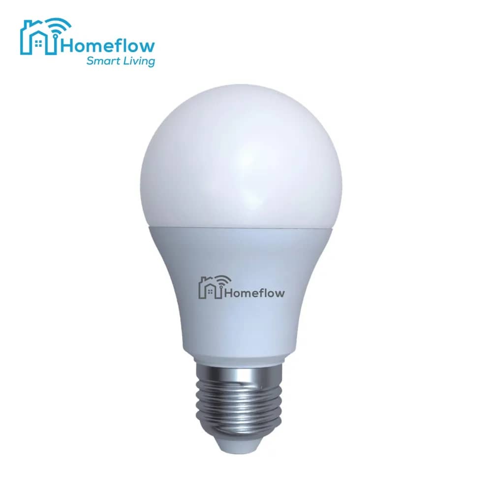 Homeflow B-5010 Smart Wireless LED Bulb – E27, 9W (25W), 806lm, Dimmable, Warm/Cool White, Smartphone Control