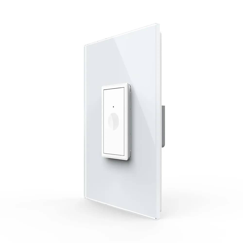 Livolo 1 Gang Touch Light Switch with Glass Frame 1M – New Series