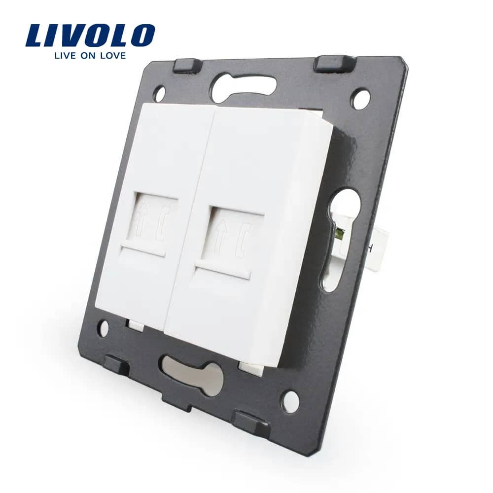 Livolo Double Telephone Socket Module