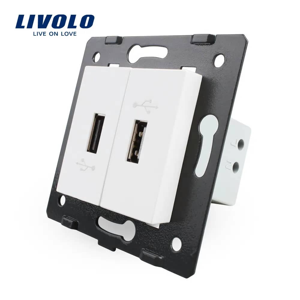 Livolo Double USB Socket