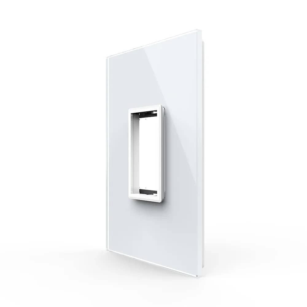 Livolo Glass Frame – Italian Standard, 1 Module (New Series)