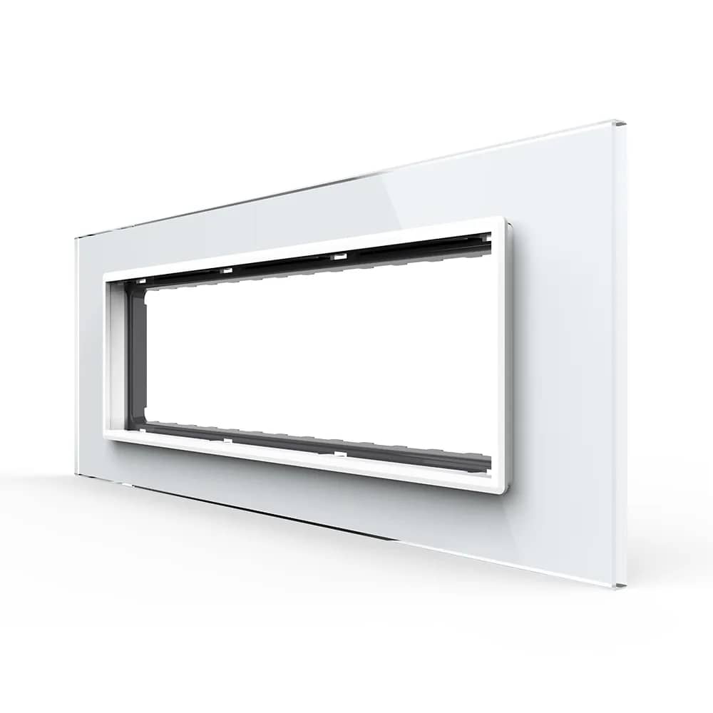 Livolo Glass Frame Italian Standard 6/7 Modules – New Series