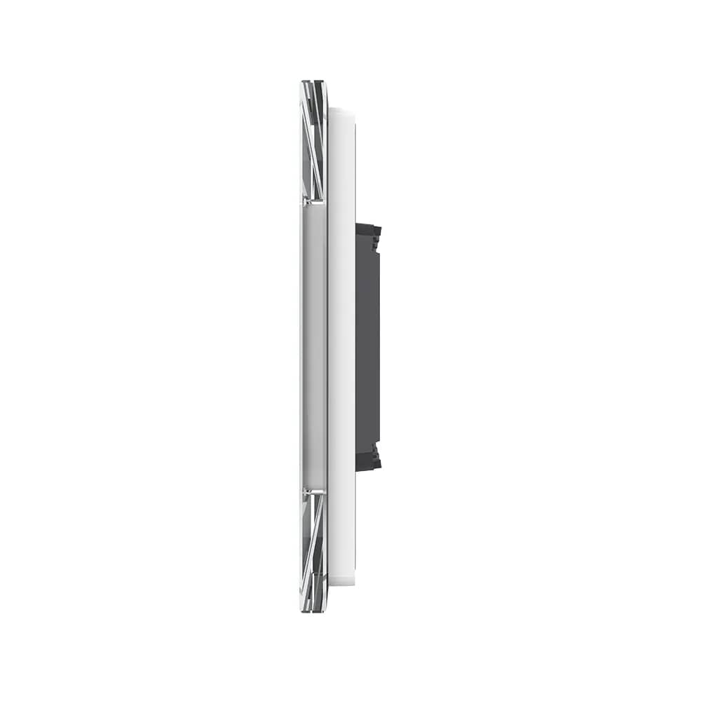 Livolo Glass Frame Italian Standard 6/7 Modules – New Series – White — image 3