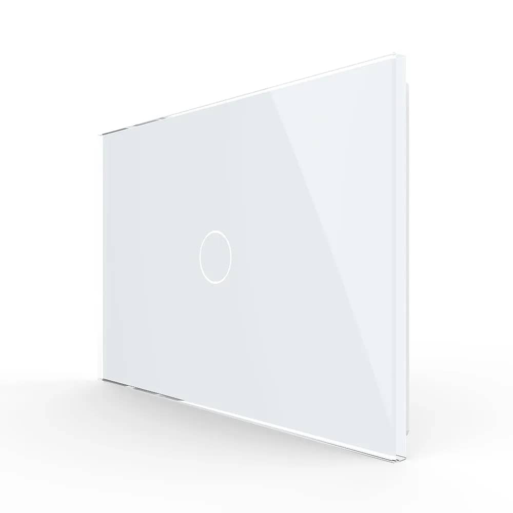 Livolo Glass Touch Light Switch Panel – 1 Gang, Italian Standard – New Series