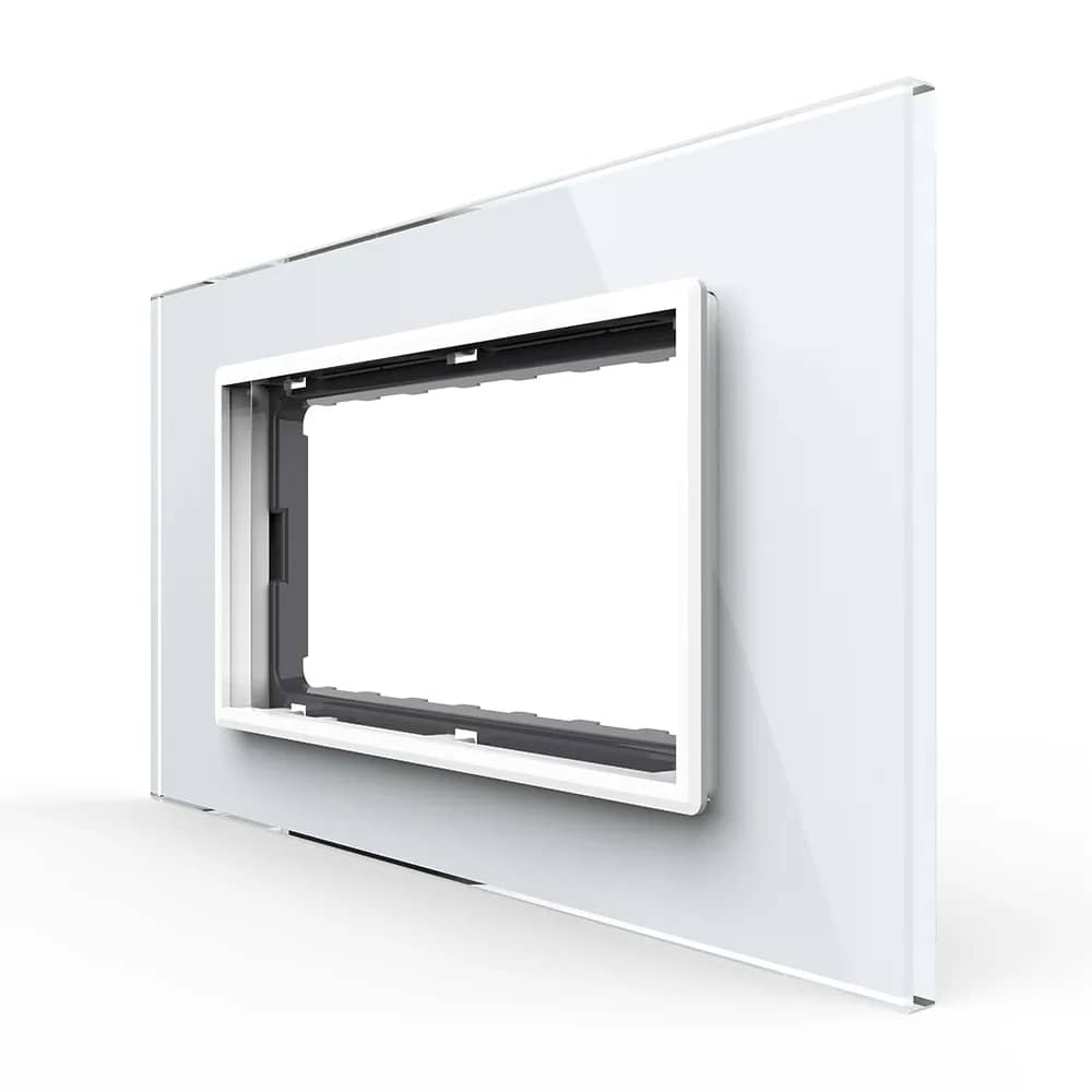 Livolo Italian Standard Glass Frame – 4 Modules (New Series)