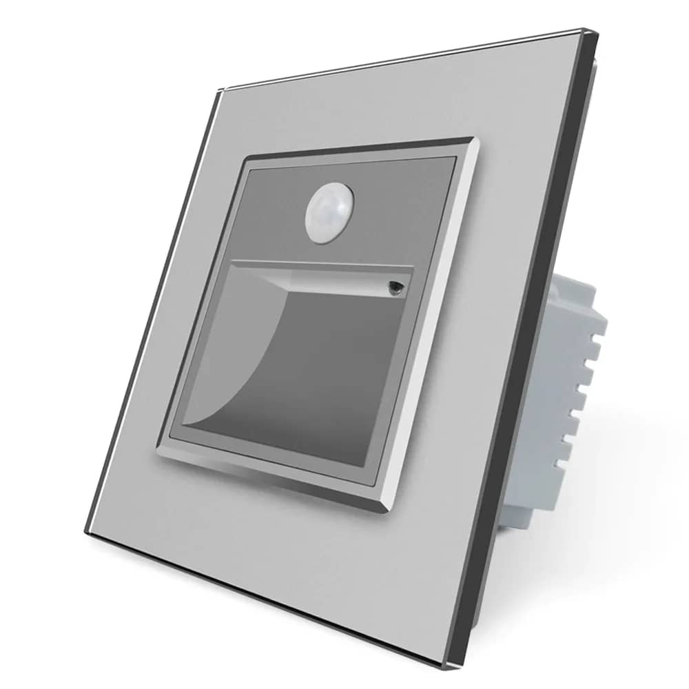Livolo LED Night Light with Glass Frame and Built-in Motion Sensor