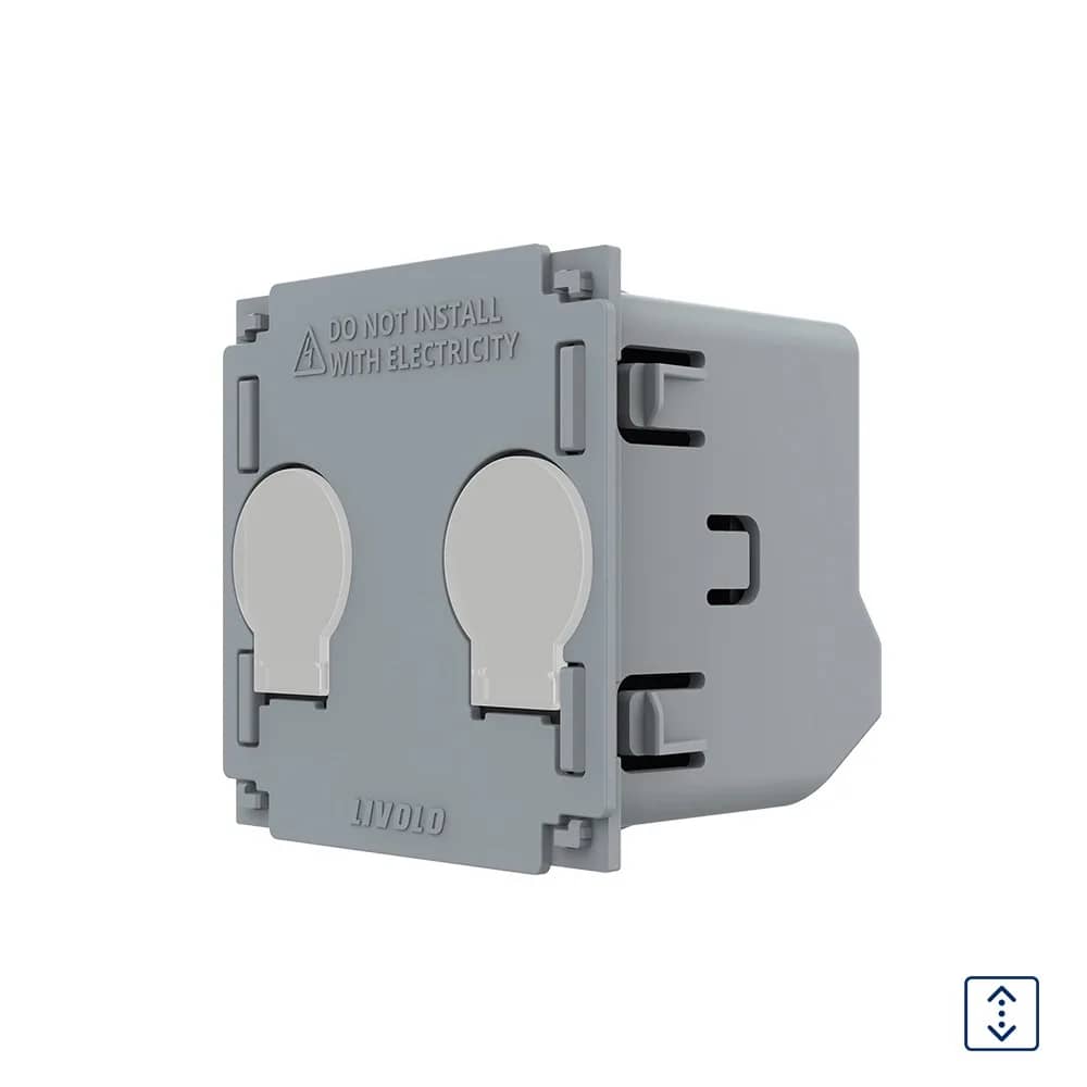 Livolo Touch Curtain Switch Module – New Series (C7-VL-FC2NW-2G)