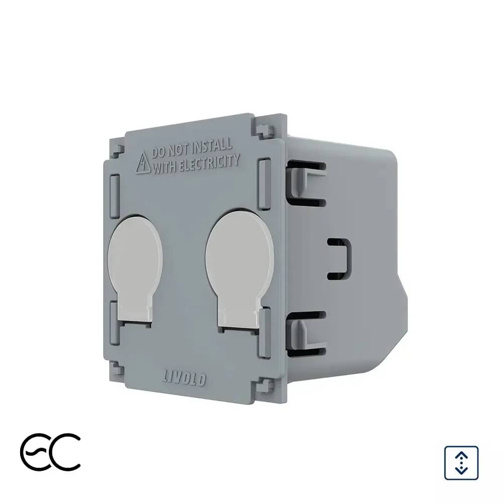 Livolo Touch Curtain Switch Module – ZigBee EC Protocol (C7-VL-FC2NWZ2-2G)
