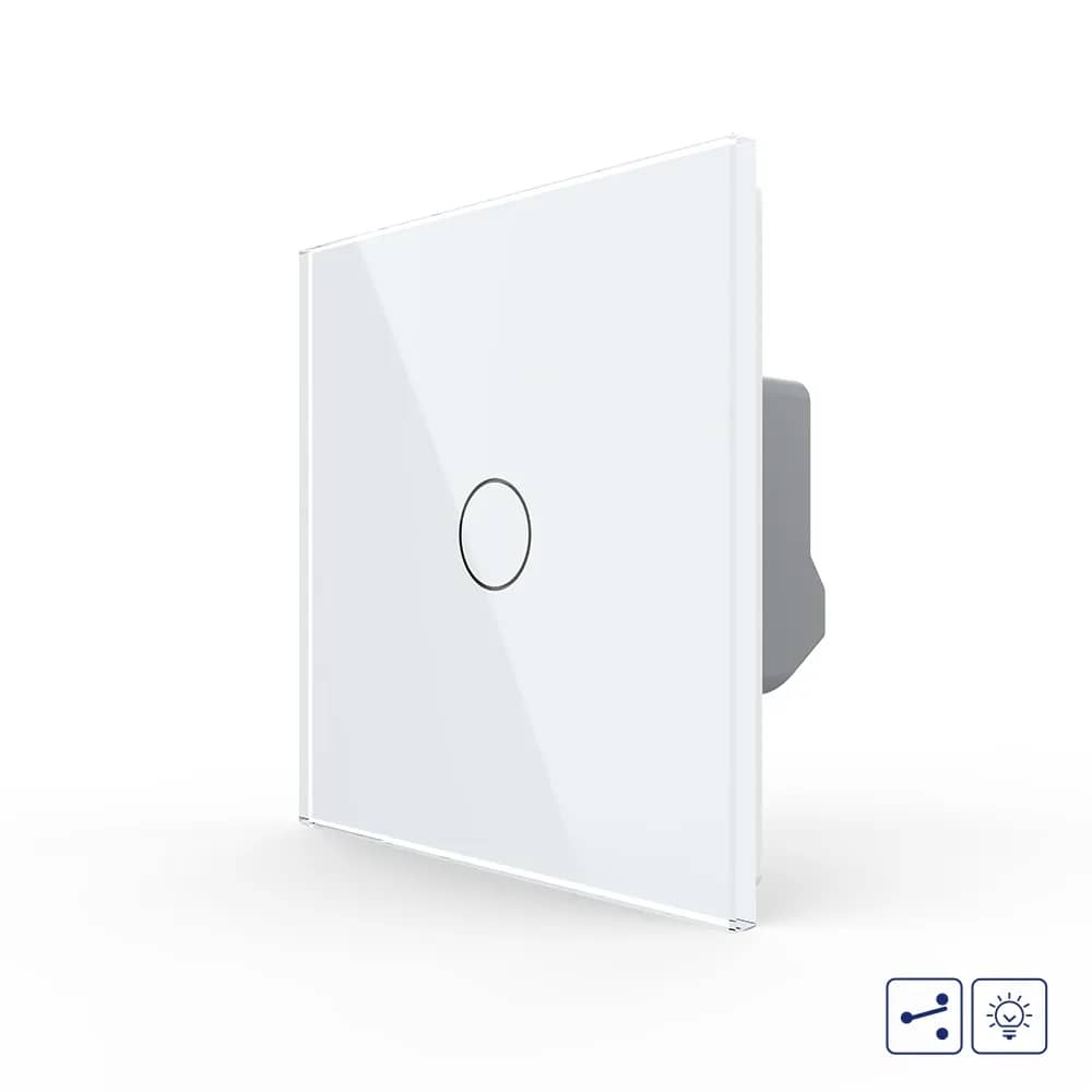 Livolo Touch Dimmer Light Switch – 1 Gang 2-Way (Staircase), New Series