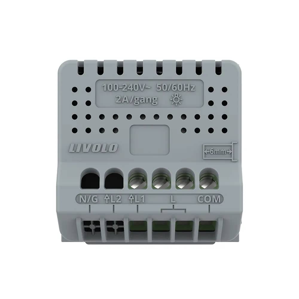 Livolo Touch Dimmer Light Switch Module – 1 Gang 2-Way / Intermediate (New Series) C7-VL-FC1SD2-2G — image 4