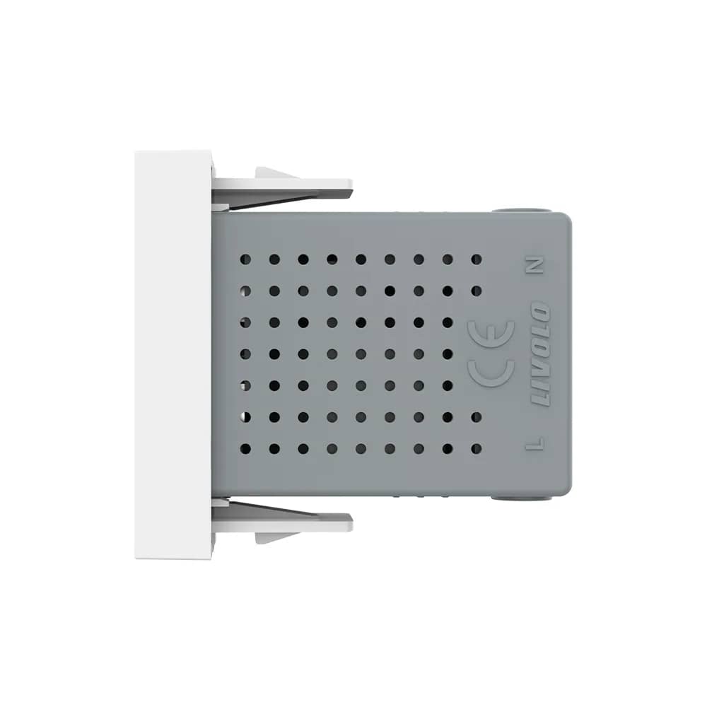 Livolo USB-A + USB-C Socket Module – 20W – White — image 3