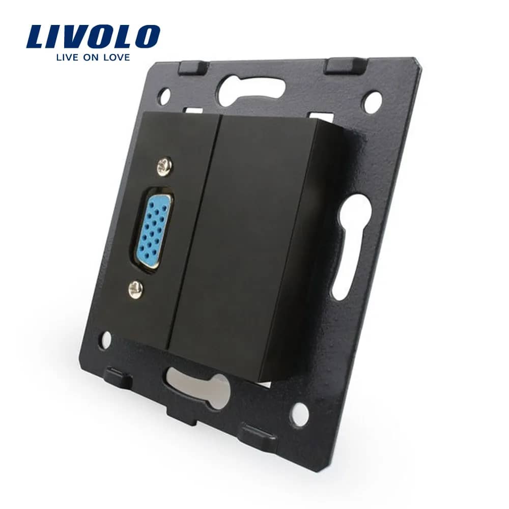 Livolo VGA Female Socket Module – VL-C7-1VG1-12