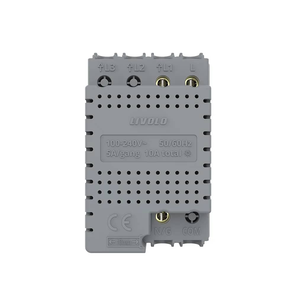 Livolo Wi-Fi Touch Light Switch Module – 1 Gang, Italian Standard – New Series C9-VL-FC1NY-3WP — image 4