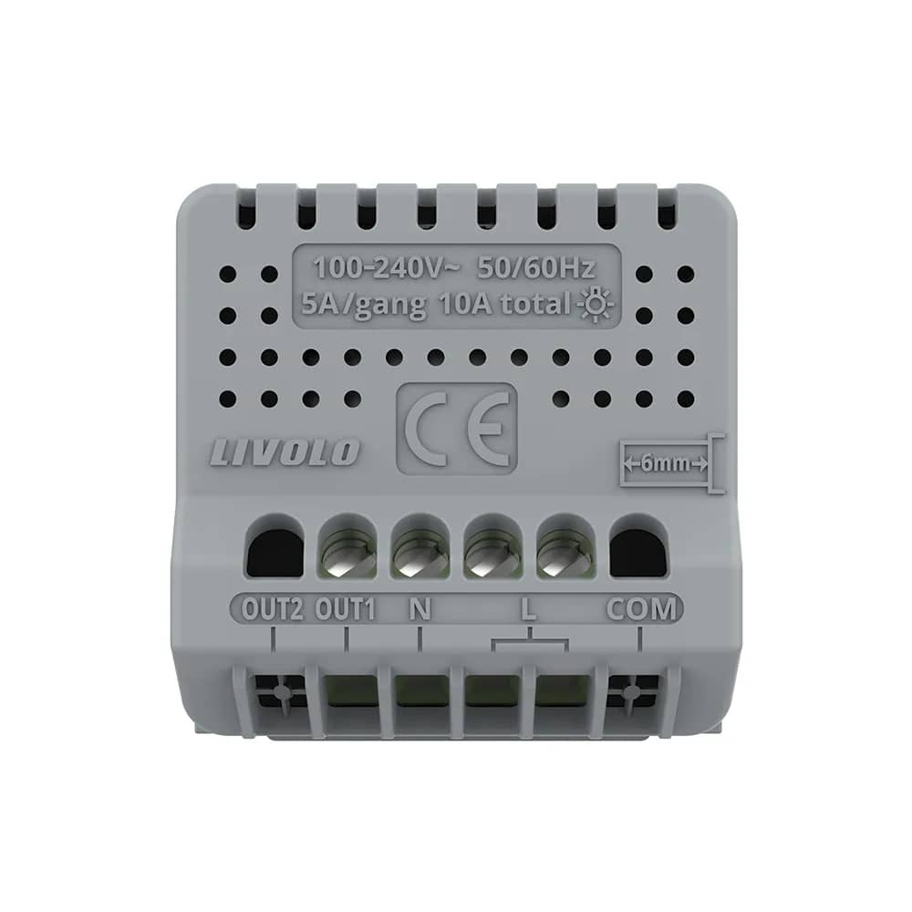 Livolo Wi-Fi Touch Light Switch Module – 1 Gang, New Series (C7-VL-FC1NY-2G) — image 4