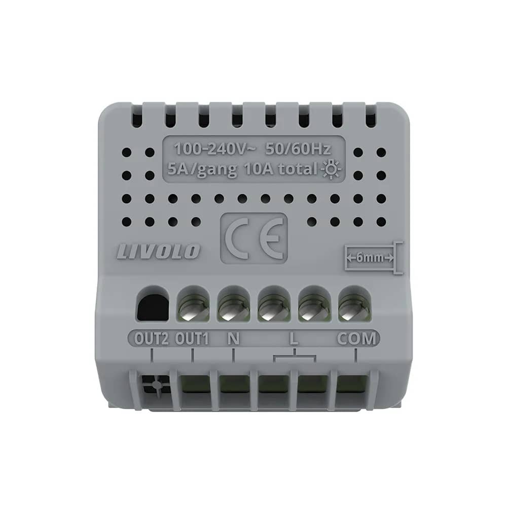 Livolo Wi-Fi Touch Light Switch Module – 1 Gang 2-Way / Intermediate – New Series — image 4