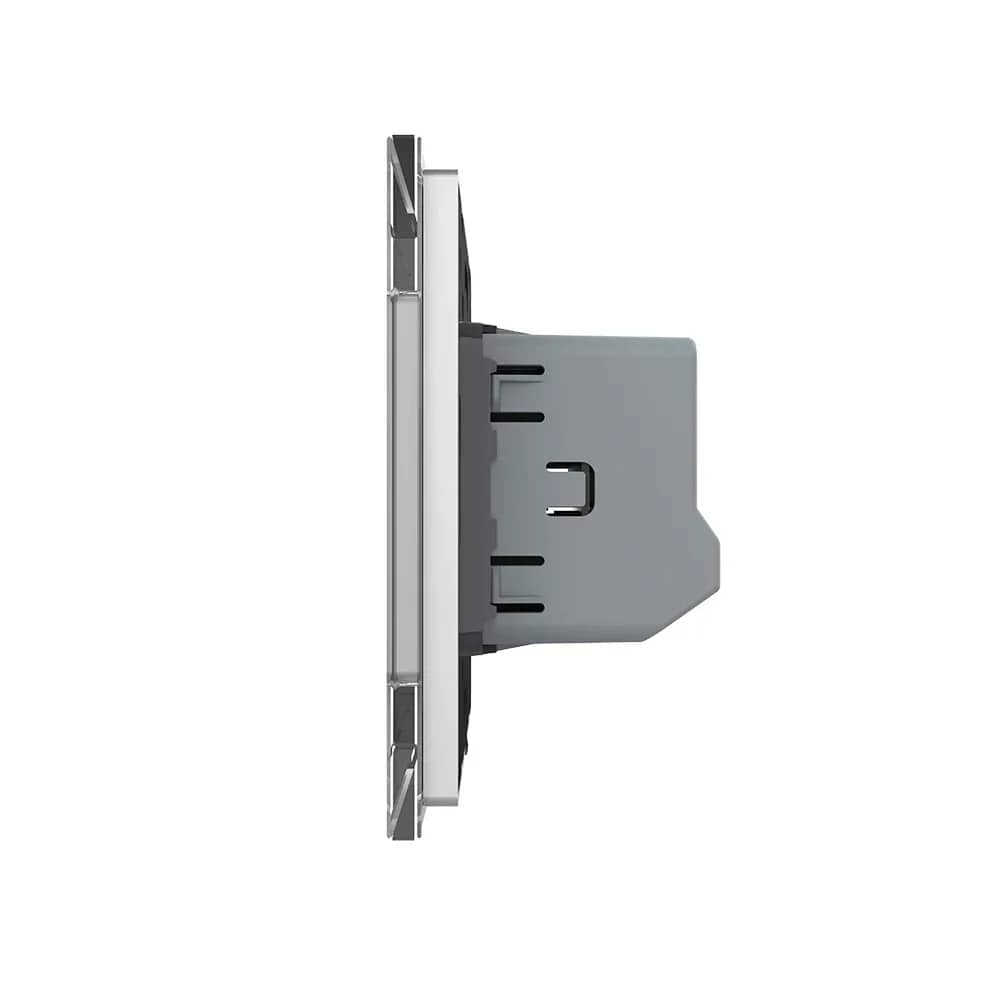 Livolo Wireless Glass Touch Light Switch – 1 Gang, New Series (VL-FC1R-2WP) – White — image 3