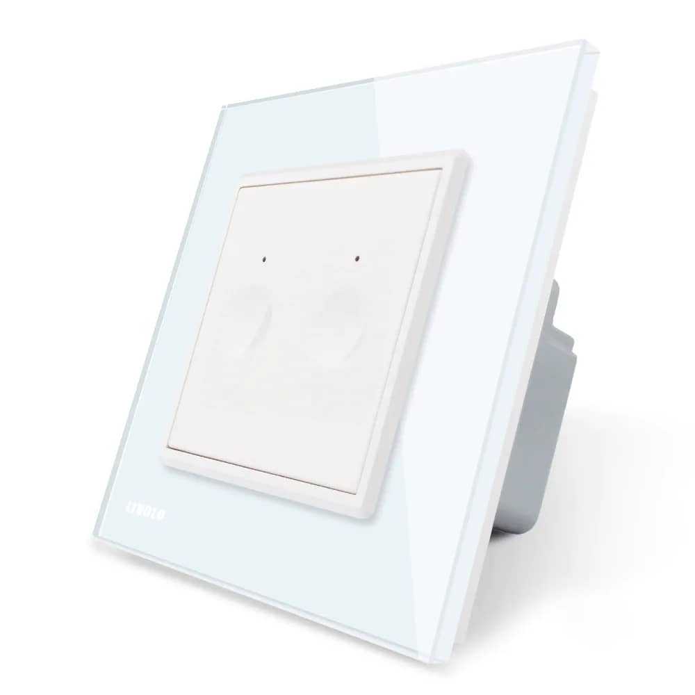 Livolo Wireless Glass Touch Light Switch – 2 Gang 2-Way / Intermediate, New Series