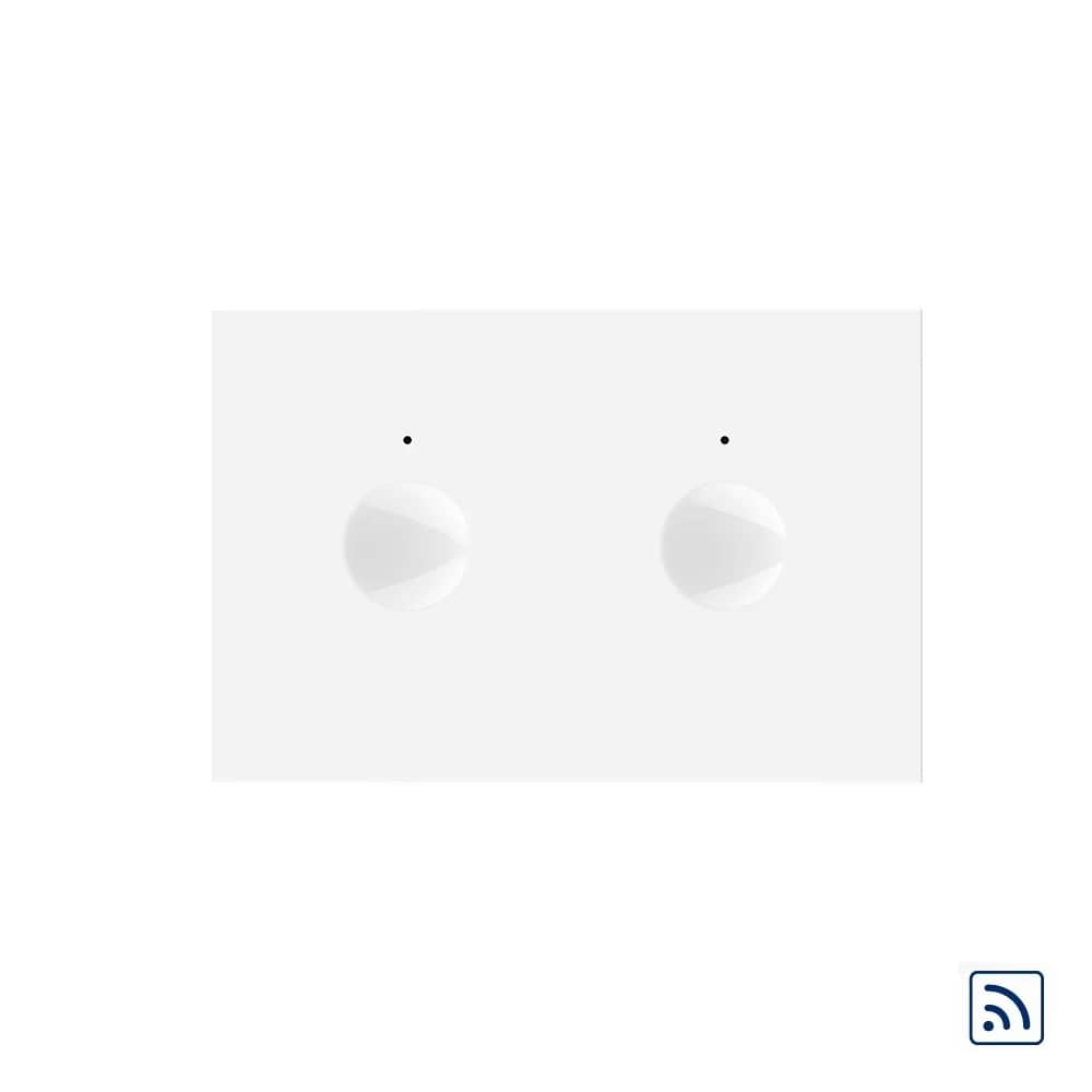 Livolo Wireless Touch Light Switch Module – 2 Gang, Italian Standard, New Series