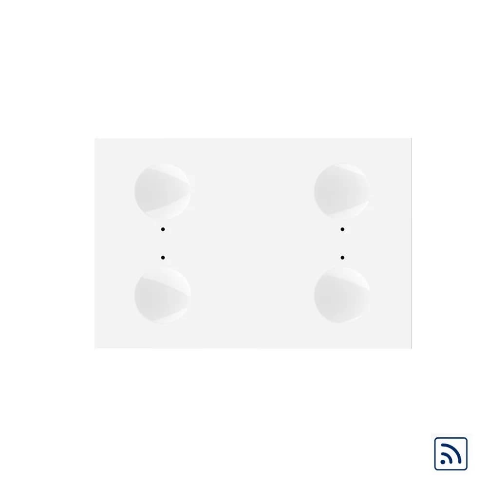 Livolo Wireless Touch Light Switch Module – 4 Gang, Italian Standard, New Series