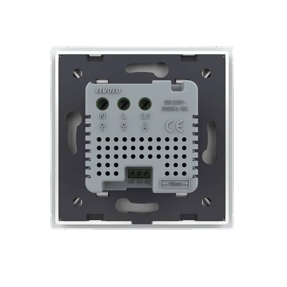 Livolo Zigbee EC Touch Thermostat for Electric Heating Systems – White — image 3