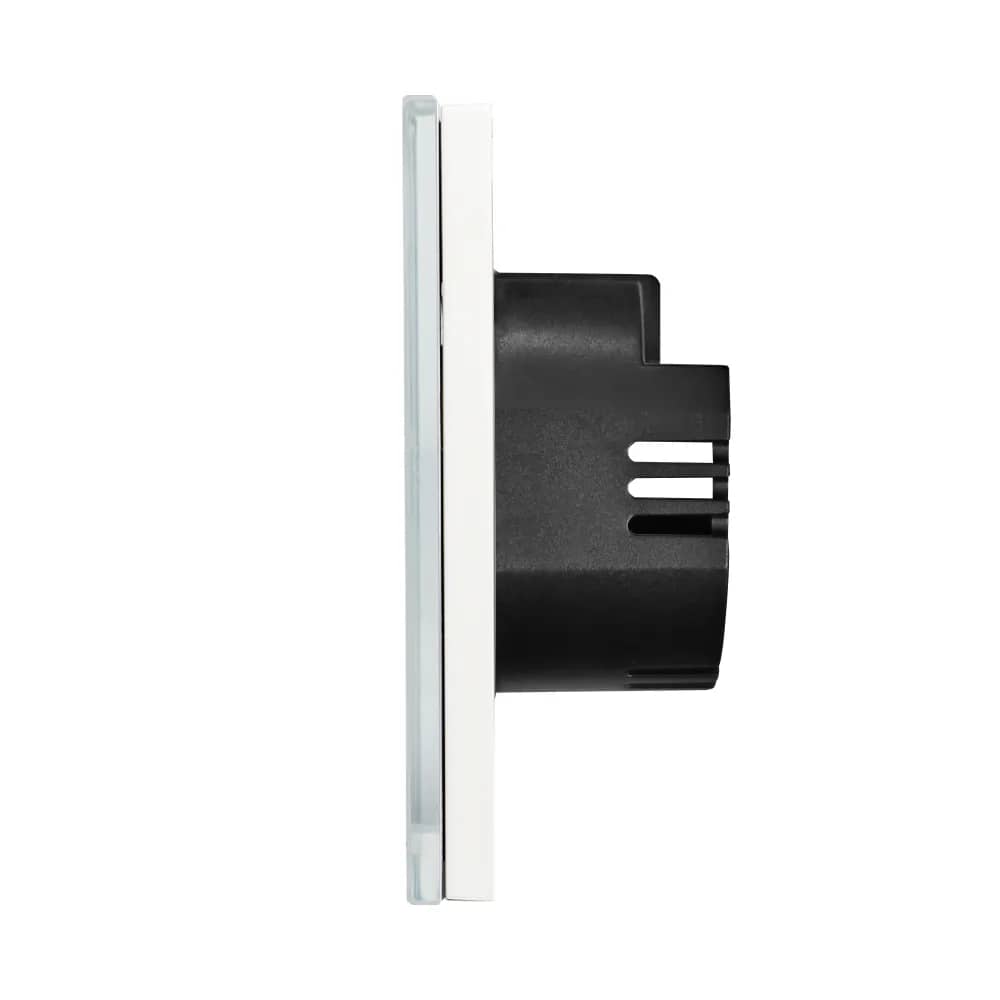 Luxion Glass Touch Light Switch – 2 Gang + 1 Gang – White — image 3