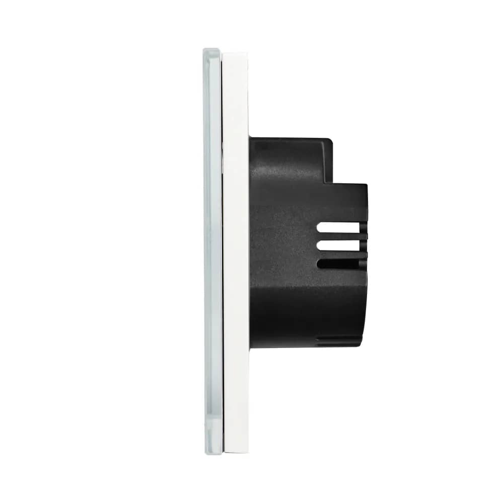 Luxion Glass Touch Light Switch – 3 Gang, Zigbee – White — image 3