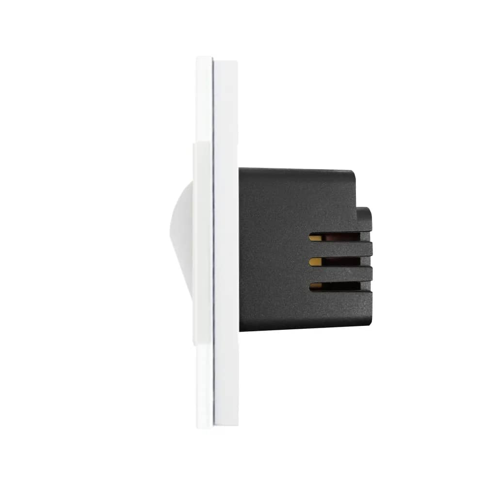 Luxion LED Night Light with Neutral White Light and Glass Frame – White — image 3
