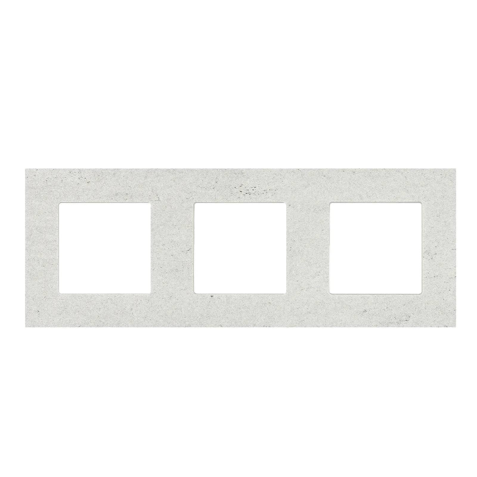 Luxion Marble Triple Frame – 3 Gang