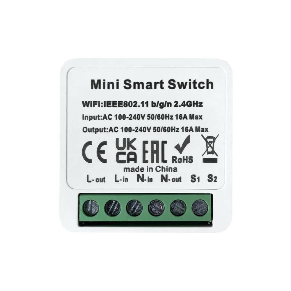 Luxion Mini Smart Relay – 1 Gang, 1 Input, 1 Output (LX-WF-TDQ-AY1G) — image 6