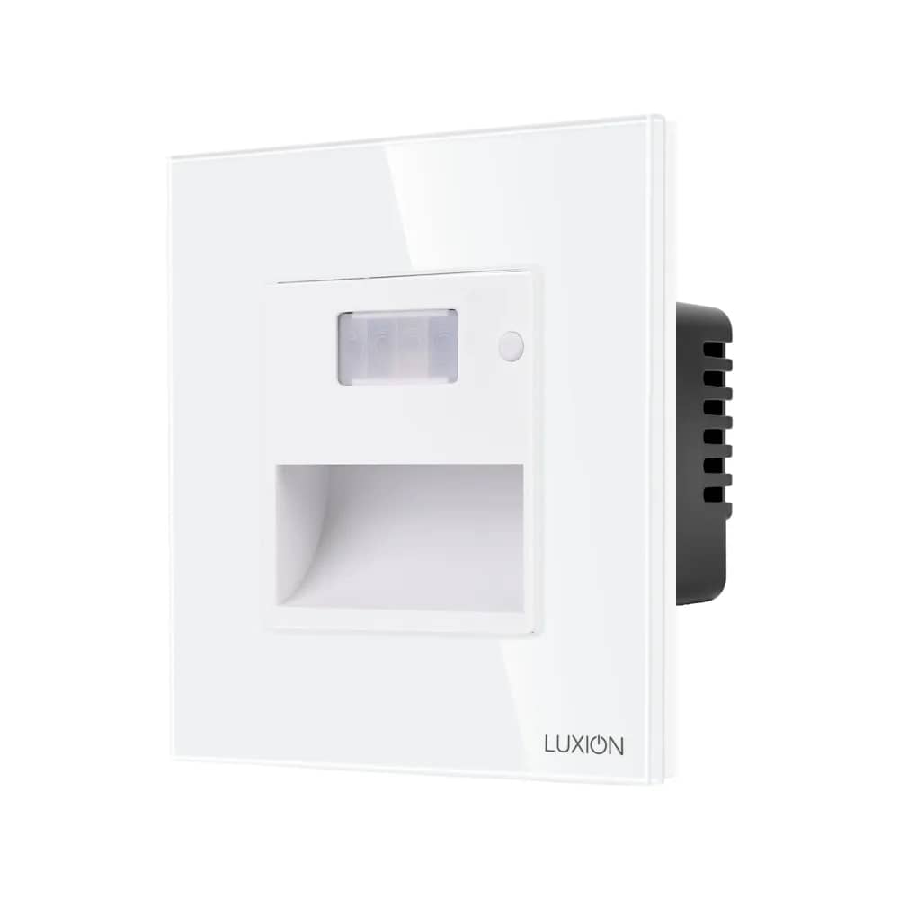 Luxion Motion Sensor Night Light with Glass Frame