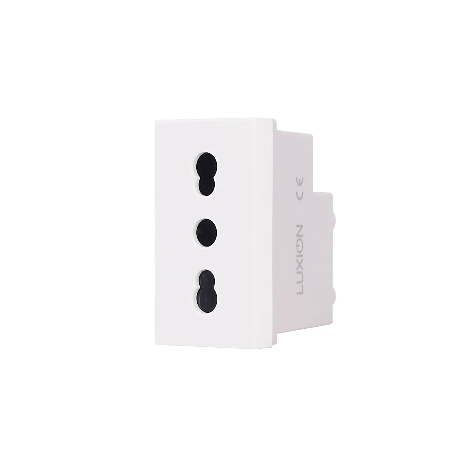 Luxion Narrow 1 Gang Socket Module – Italian Standard