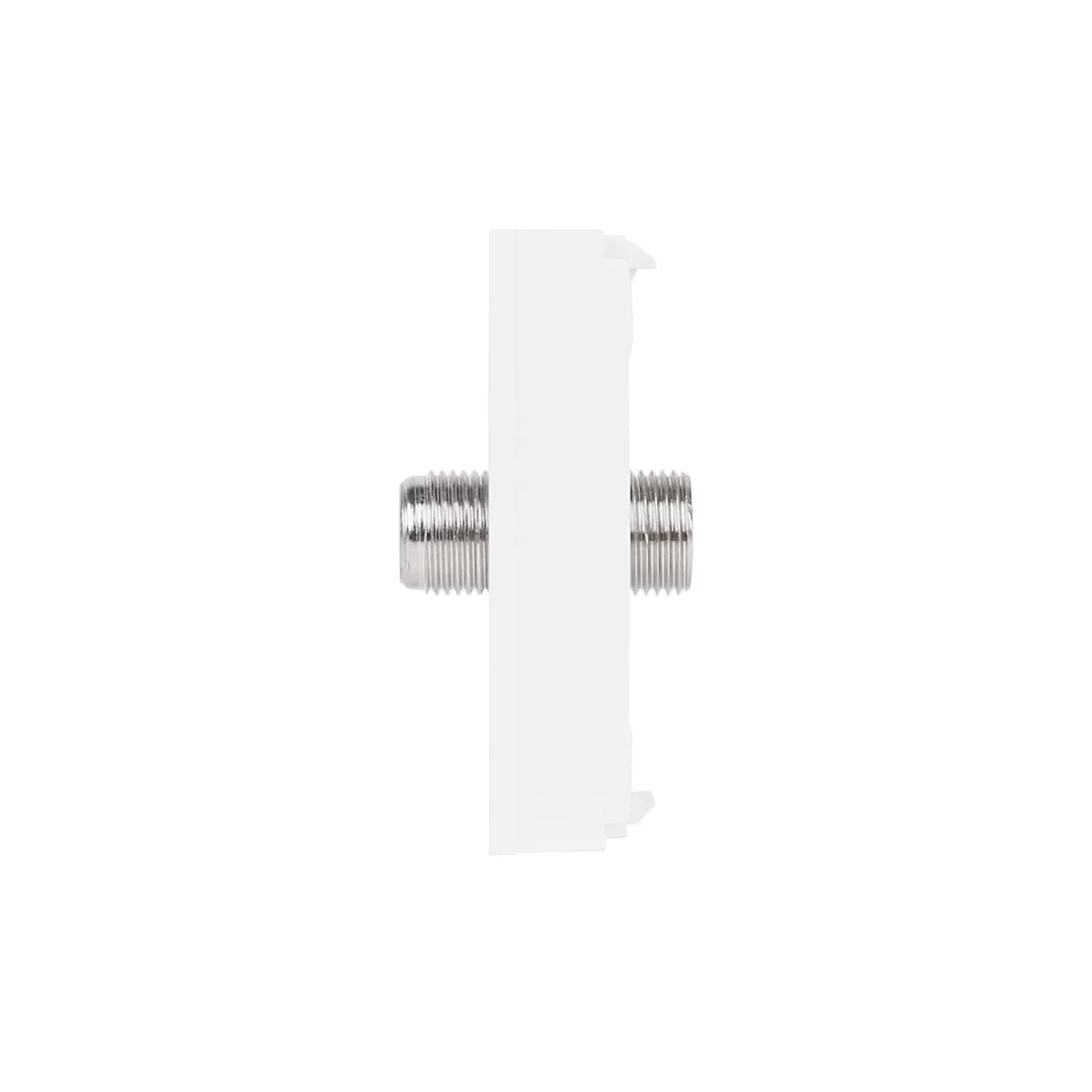 Luxion Satellite Socket Module 1M – Italian Standard – White — image 3
