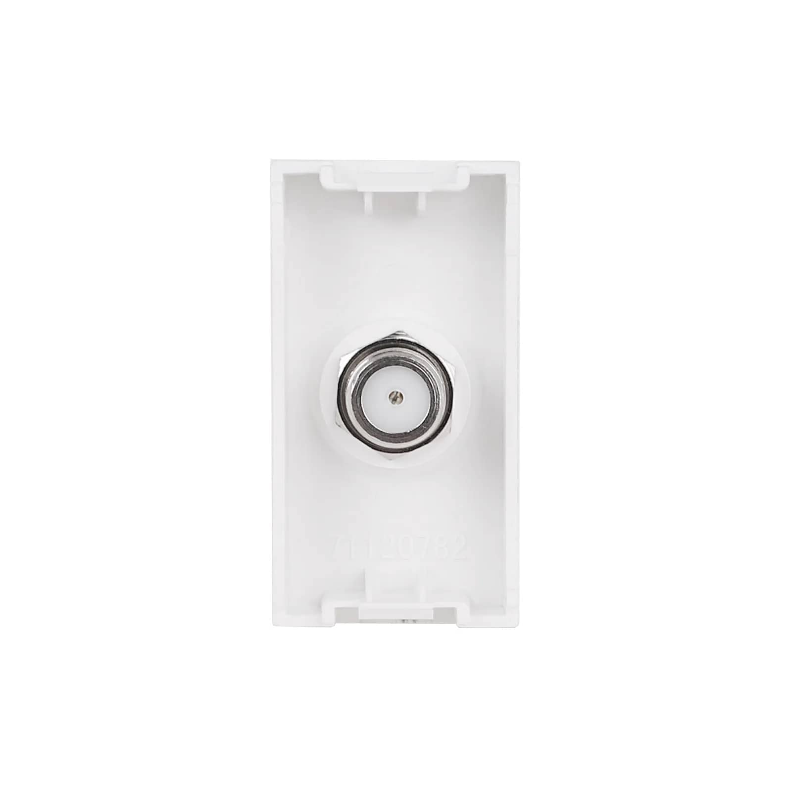 Luxion Satellite Socket Module 1M – Italian Standard – White — image 4