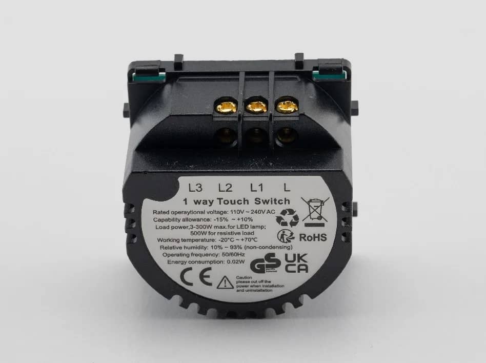 Luxion Silicone Touch Light Switch Module – 2 Gang (LX-ST-201) — image 8