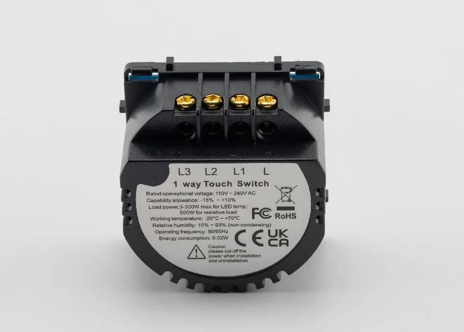 Luxion Silicone Touch Light Switch Module – 3 Gang (LX-ST-301) — image 8
