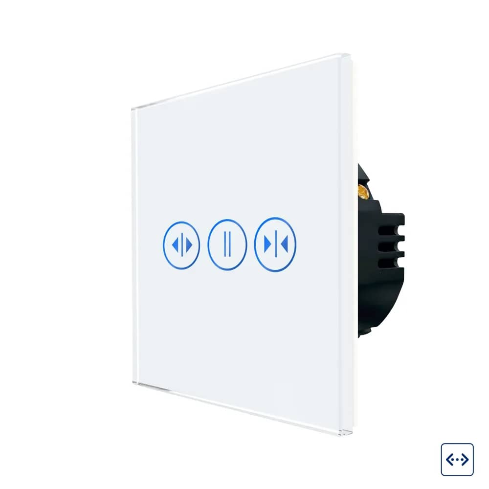 Luxion Wi-Fi Glass Touch Curtain Switch