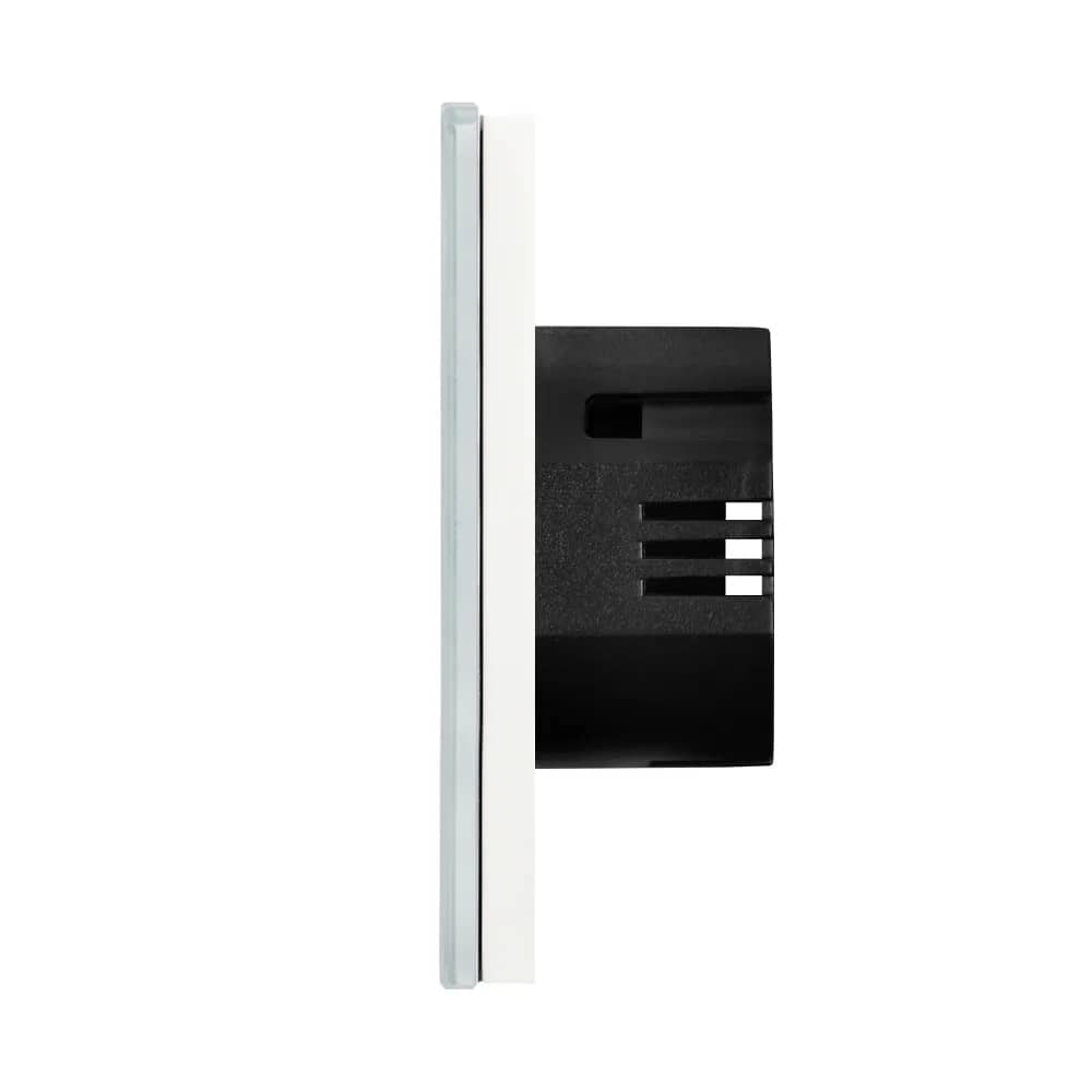 Luxion Wi-Fi + RF433 Glass Touch Light Switch – 1 Gang – White — image 3