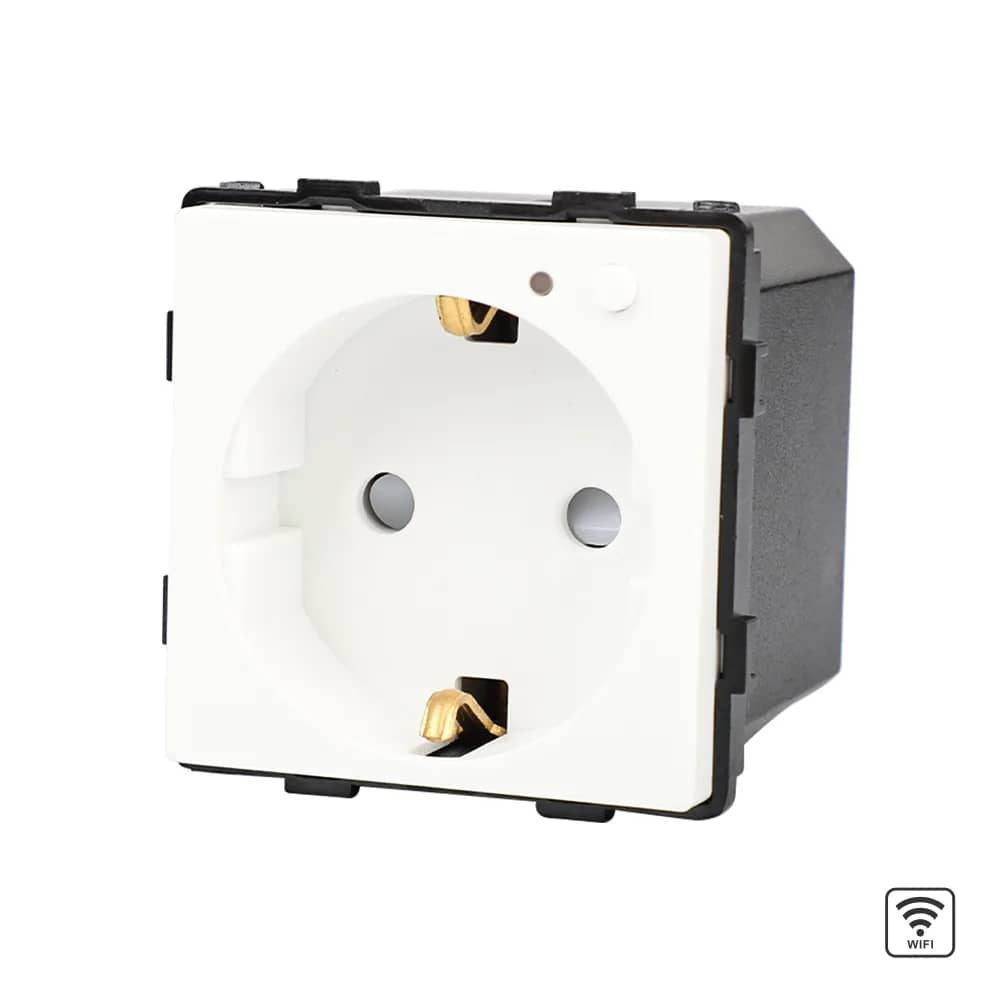 Luxion Wi-Fi Smart Socket Module with Energy Monitoring – Without Glass Frame