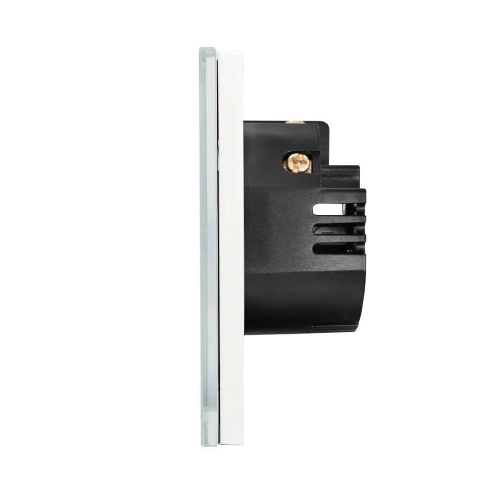 Luxion Zigbee Glass Touch Dimmer Switch – 1 Gang – White — image 4