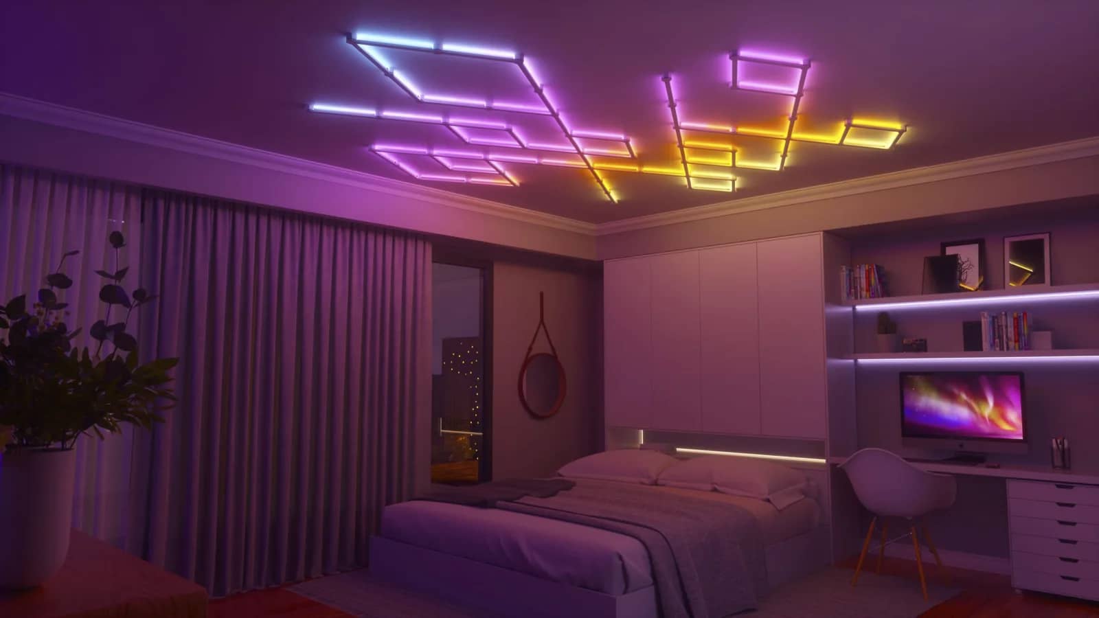 Nanoleaf Lines Expansion Pack – 3 Light Bars, Wi-Fi, Music Sync, Voice Control — image 3