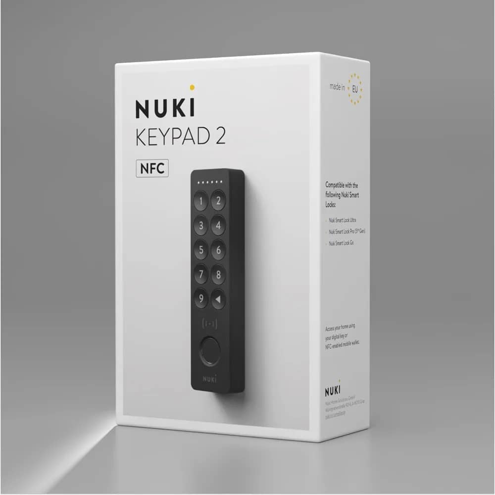 Nuki Keypad 2.0 Smart Keypad for Nuki Smart Lock with NFC, PIN Code & Fingerprint — image 3