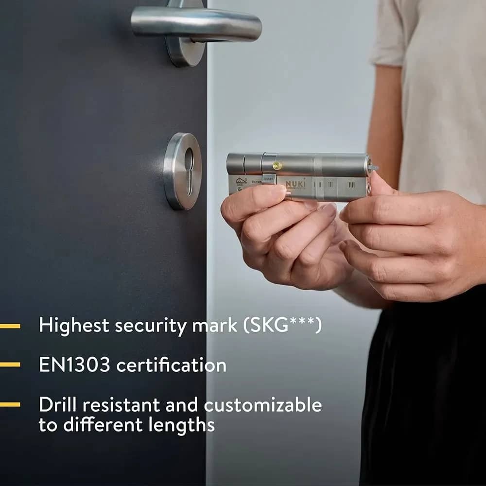 Nuki Smart Lock Ultra – Universal Cylinder Included, Auto Lock / Unlock — image 5