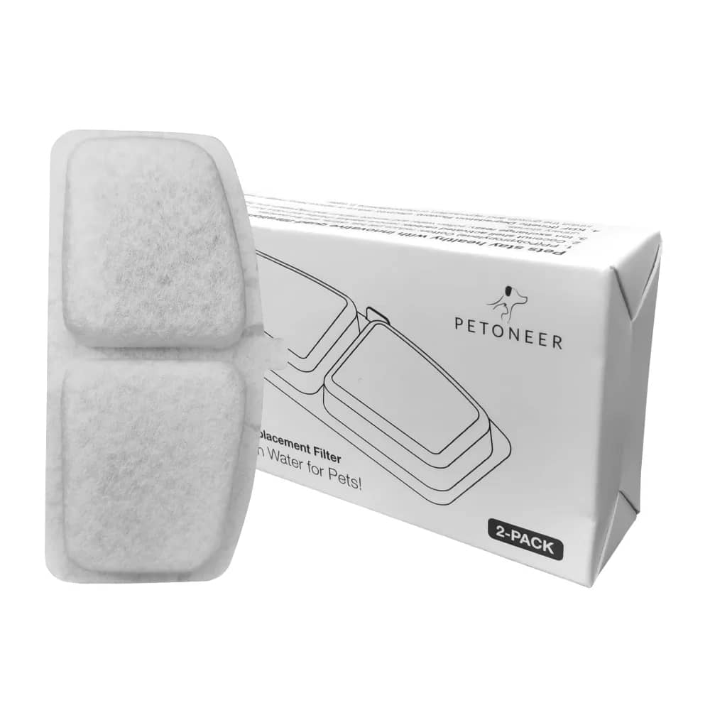 Petoneer Fresco Mini Pet Water Fountain Replacement Filters – Set of 2