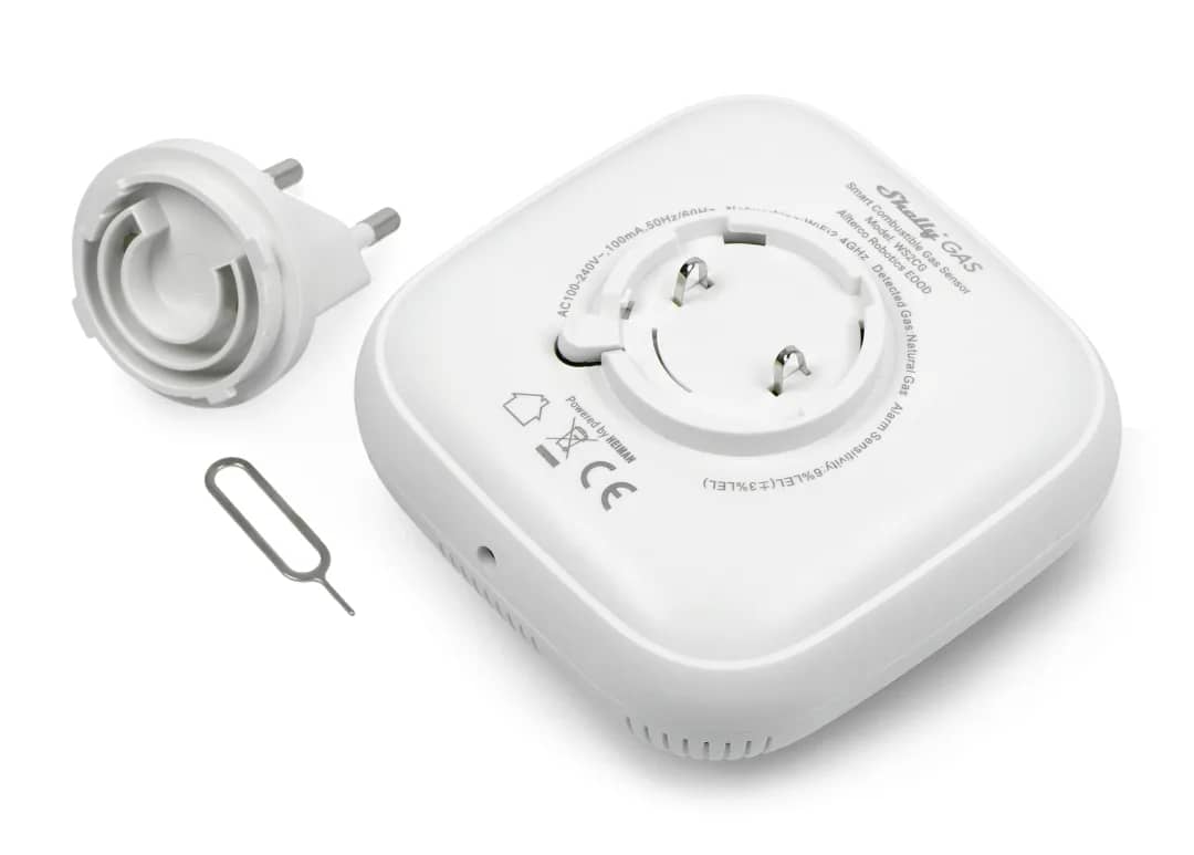 Shelly Gas CNG Wi-Fi Natural Gas Detector – 70 dB Alarm, App Notifications — image 3