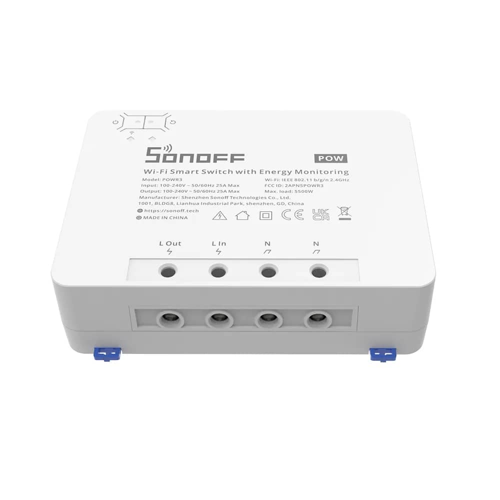 Sonoff POW R3 Wi-Fi Smart Relay with Energy Monitoring – App & Voice Control — image 3